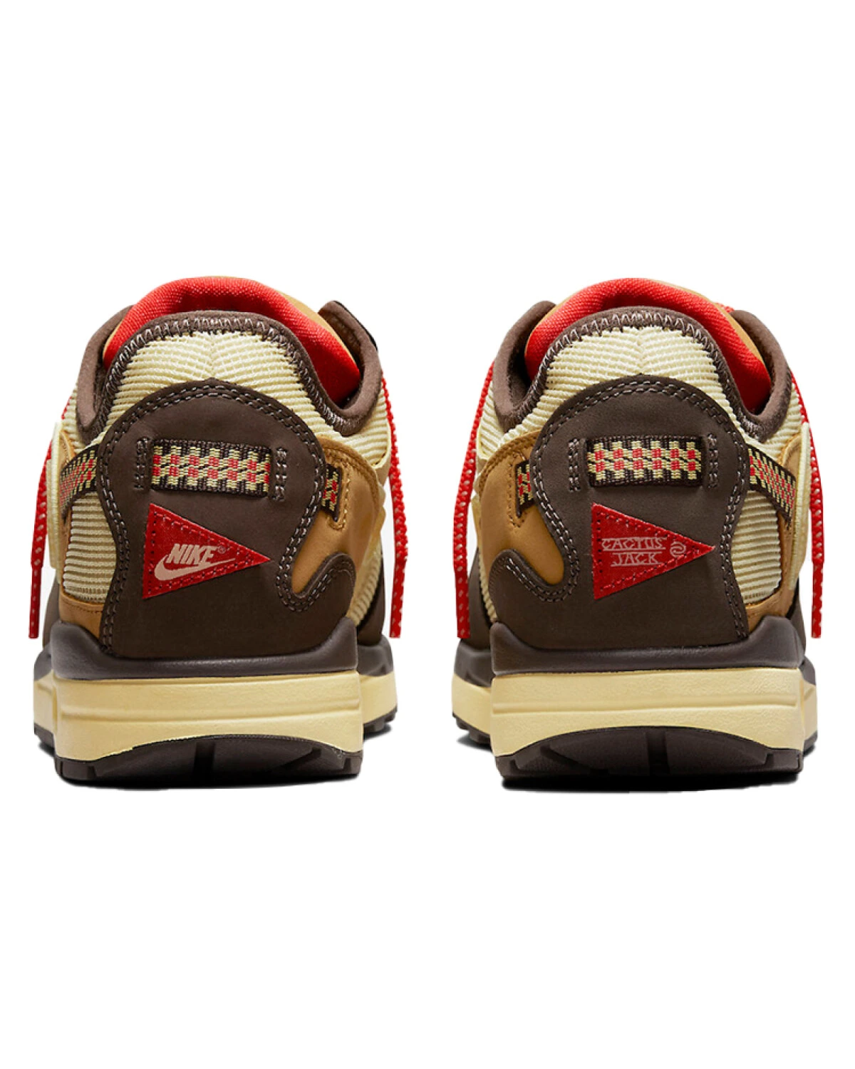 Nike Air Max 1 unisex кроссовки бежево-коричневые с комбинированным верхом картинка