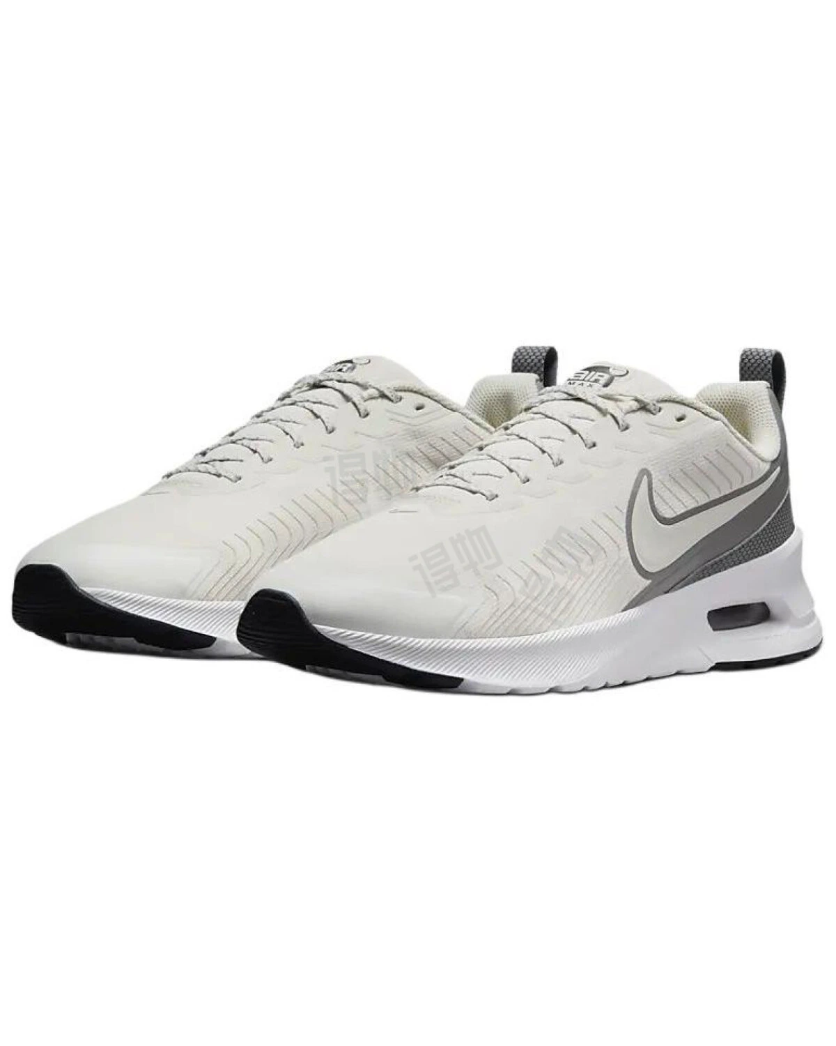 Nike Air Max Nuaxis мужские повседневные кроссовки серо-белые картинка