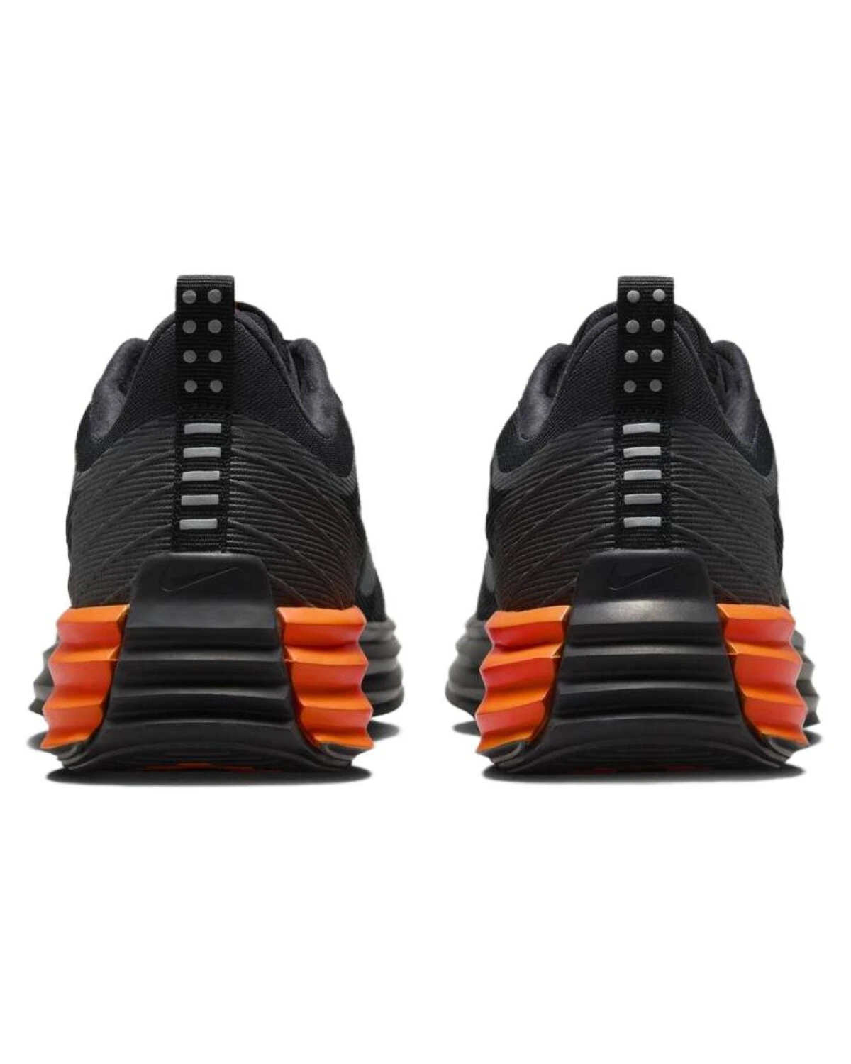 Nike Lunar Roam мужские спортивные кроссовки износостойкие черно-оранжевые картинка