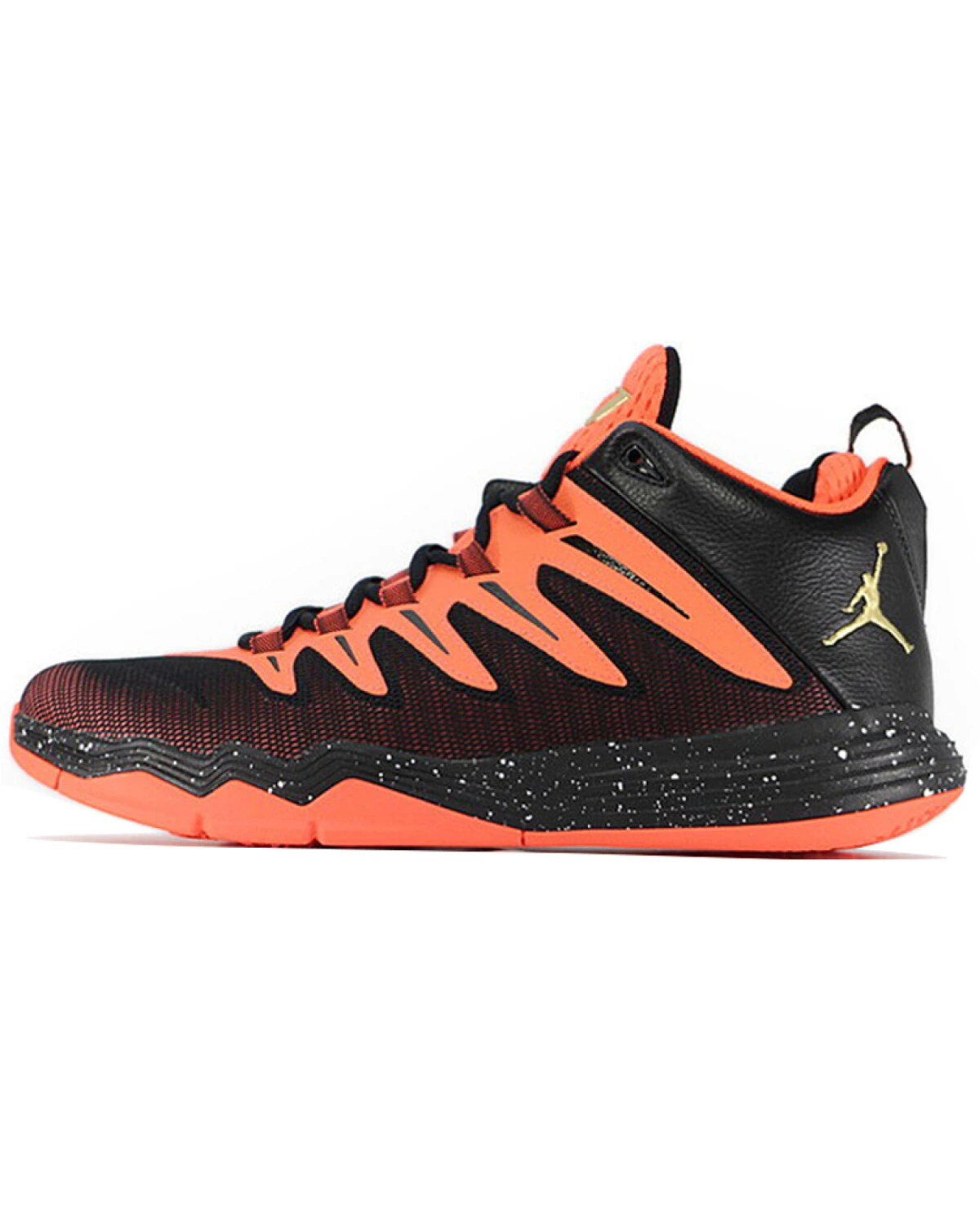 Jordan CP3 9 мужские баскетбольные кроссовки черно-оранжевые с амортизацией картинка