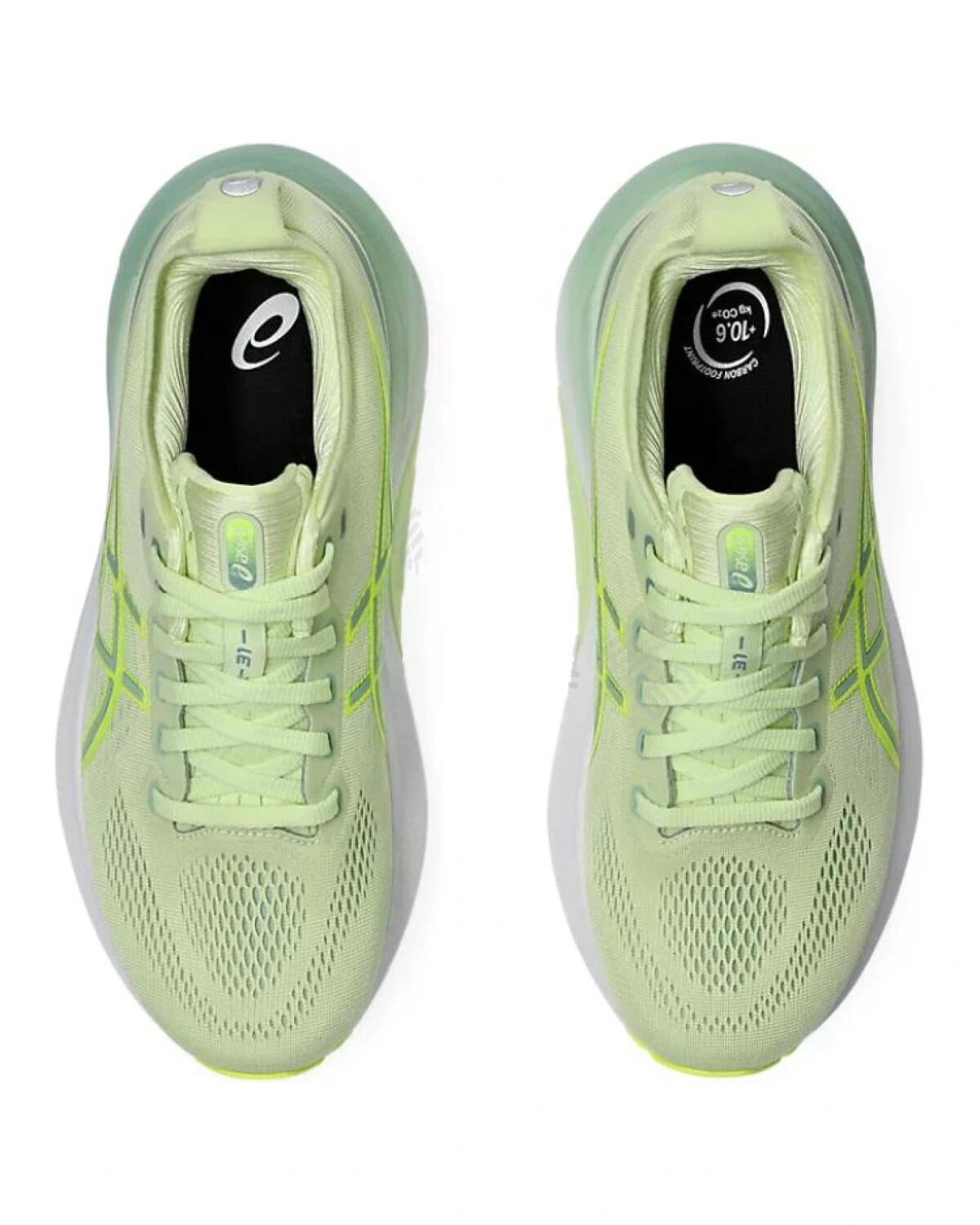 Asics Gel-Kayano 31 женские кроссовки для бега с амортизацией зелёные картинка