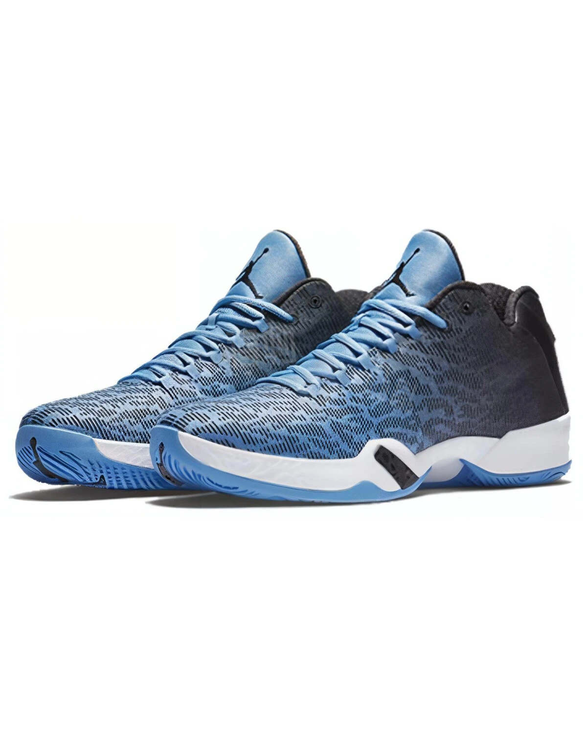 Jordan Air Jordan 29 Low UNC мужские баскетбольные кроссовки сине-черные с амортизацией картинка