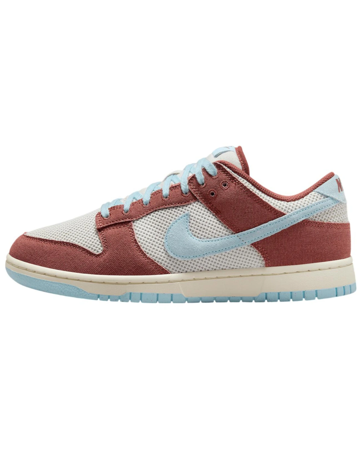 Nike Dunk Low мужские кроссовки коричнево-синие противоскользящие износостойкие картинка