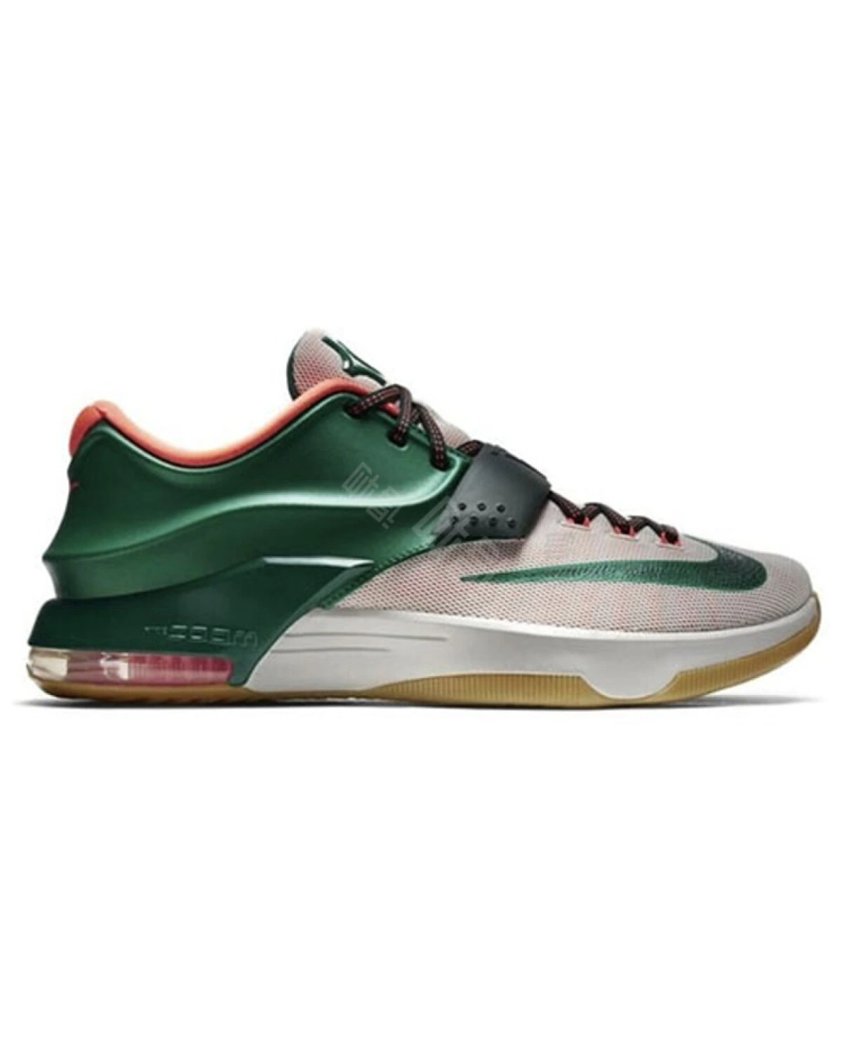 Nike KD 7 Easy Money мужские спортивные кроссовки зеленые с амортизацией картинка