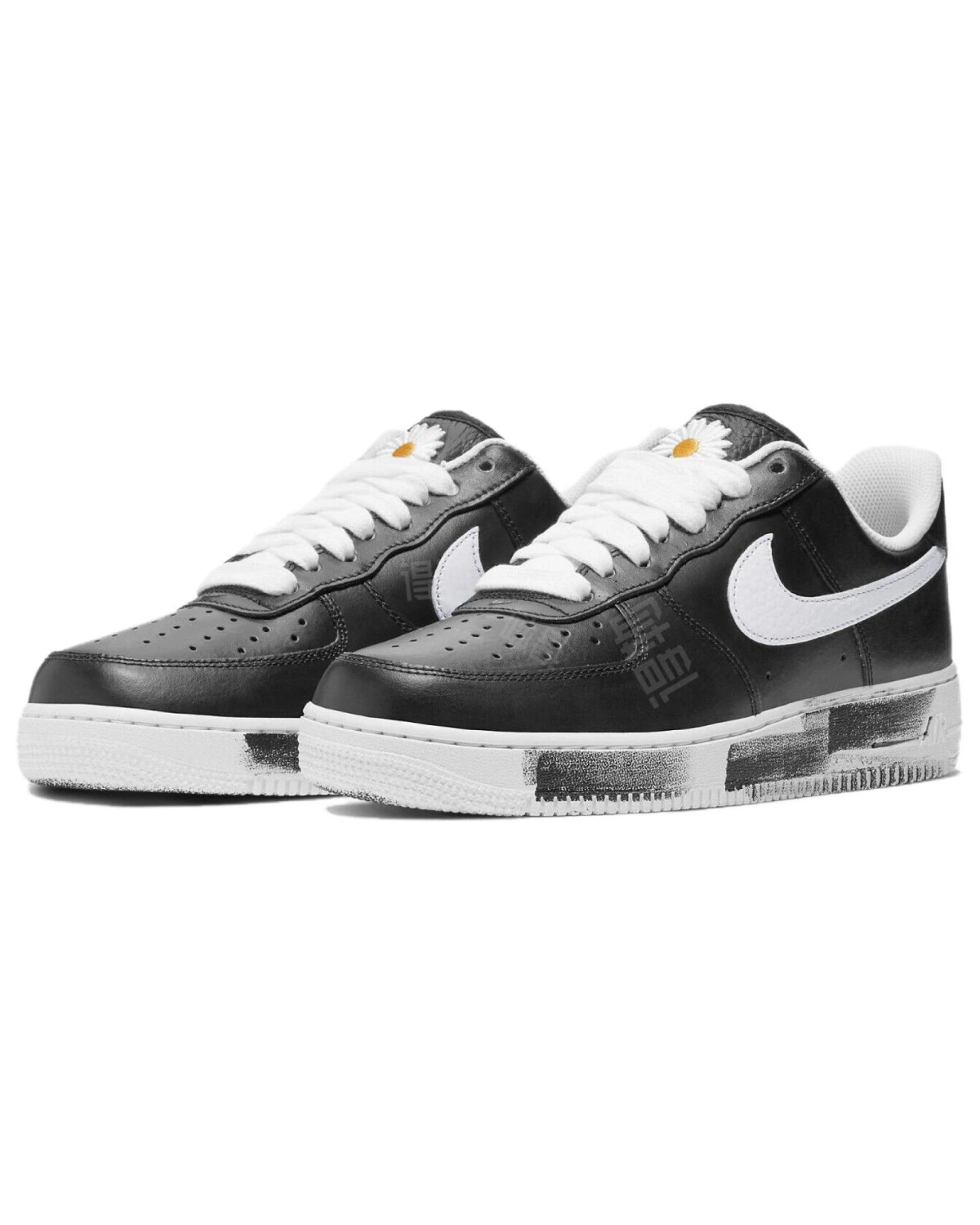 Nike Air Force 1 PMO унисекс кроссовки чёрные картинка