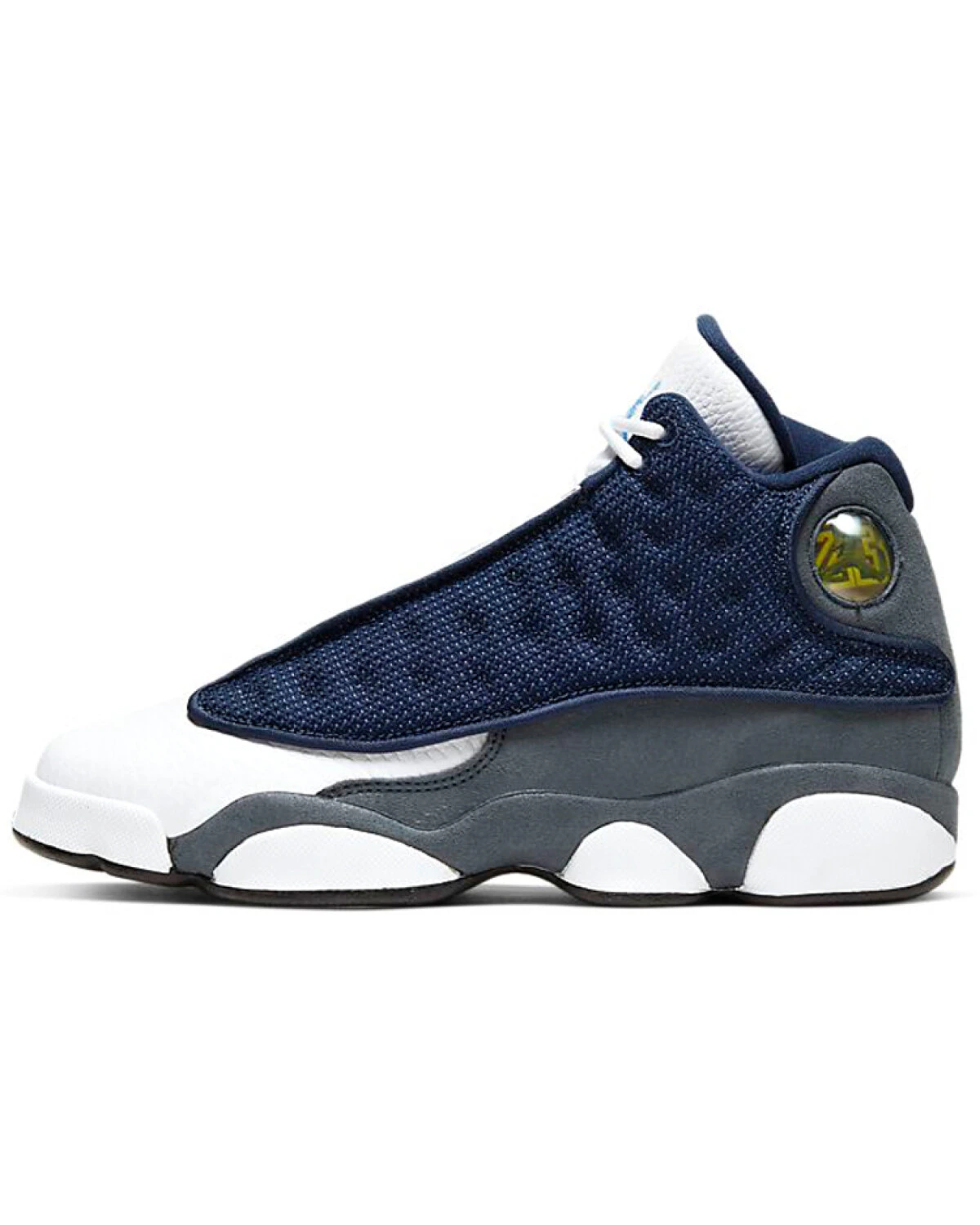 Jordan Air Jordan 13 детские высокие кроссовки сине-белые картинка