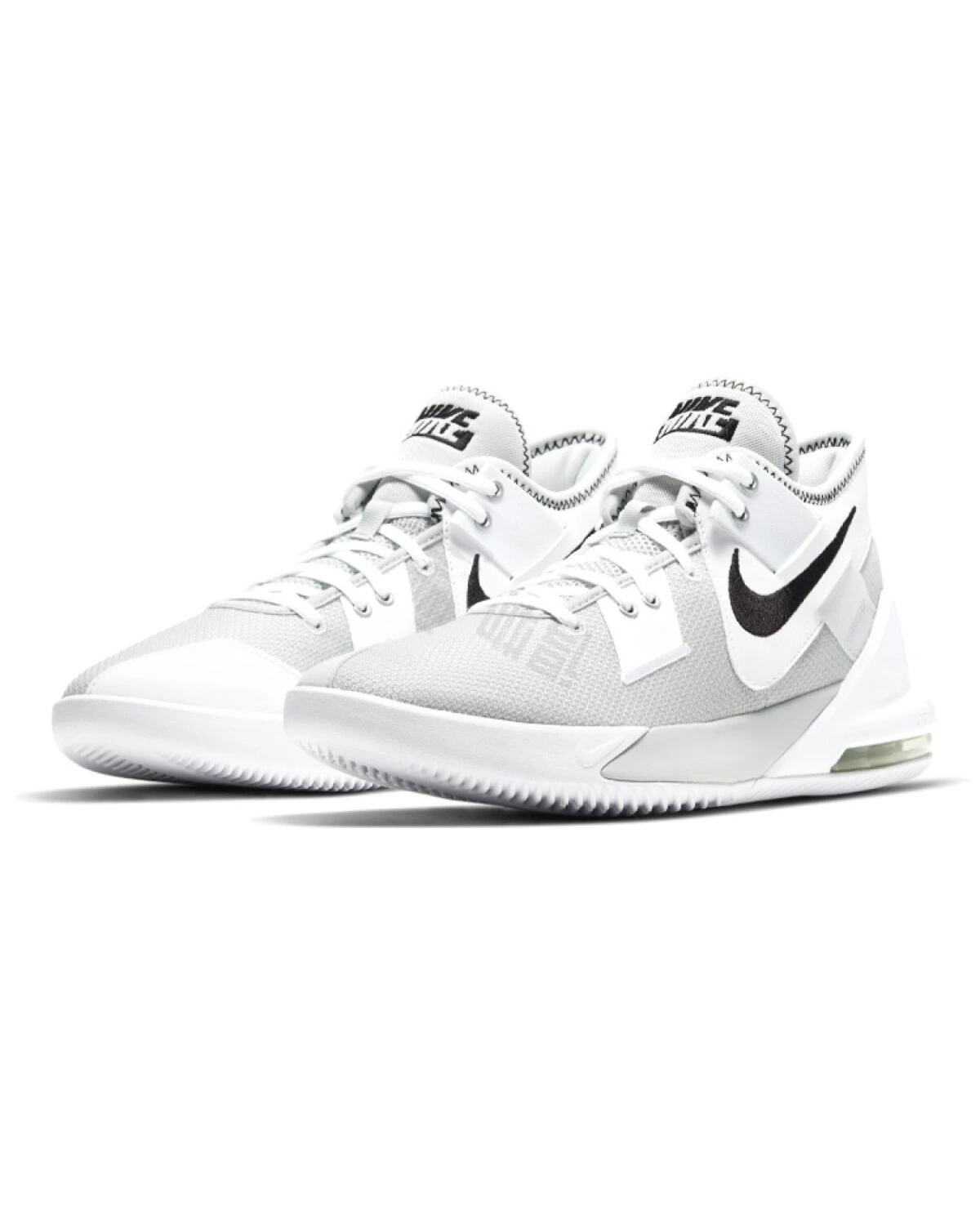 Nike Air Max Impact 2 мужские кроссовки бело-серо-черные картинка