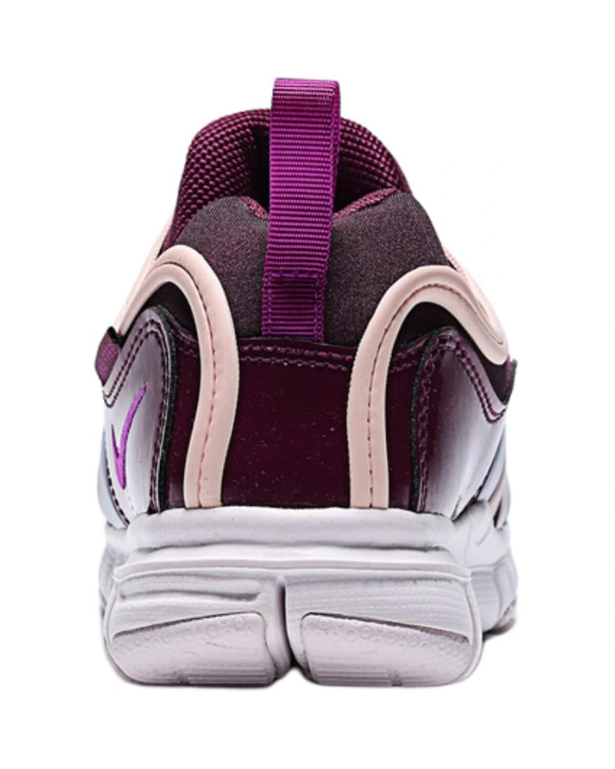 Nike Dynamo Free детские кроссовки комфортные красные с круглым носком картинка