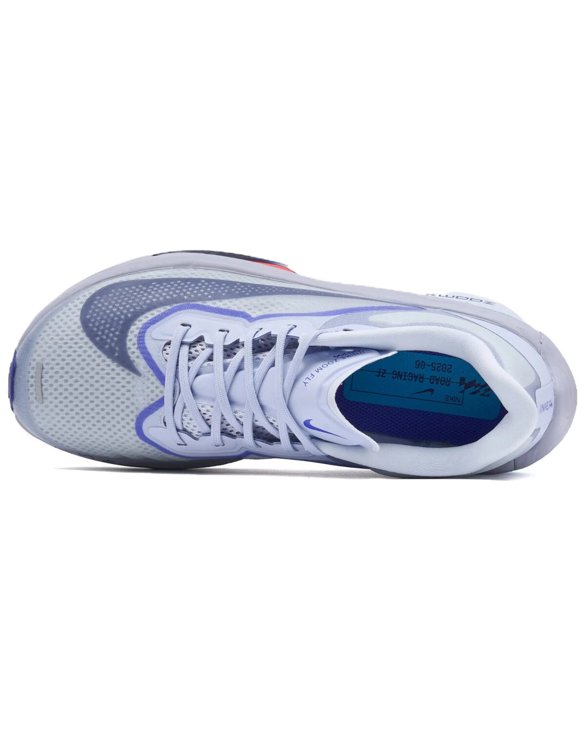 Nike Zoom Fly 6 мужские кроссовки для бега серо-голубые с амортизацией и поддержкой картинка