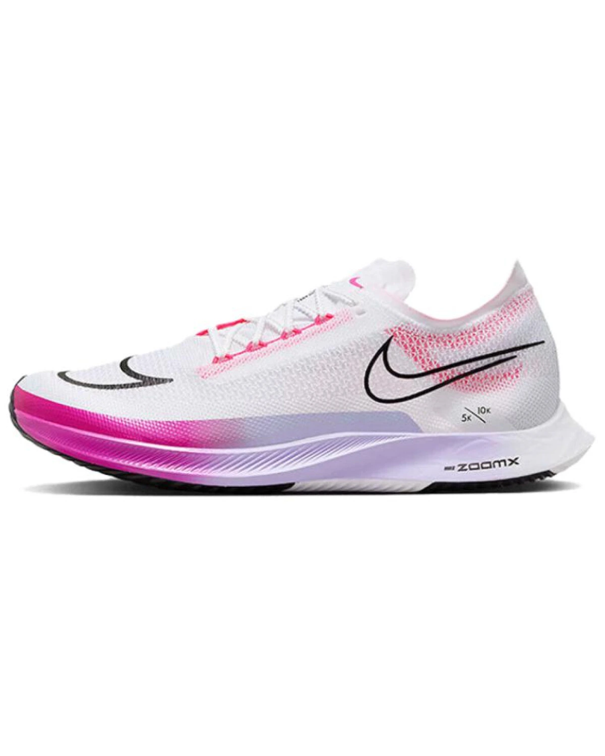 Nike StreakFly унисекс беговые кроссовки бело-розовые с амортизацией картинка
