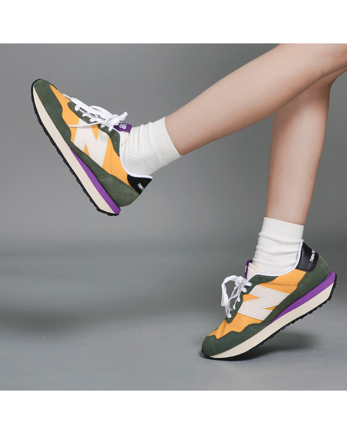 New Balance 237 женские повседневные кроссовки многоцветные картинка