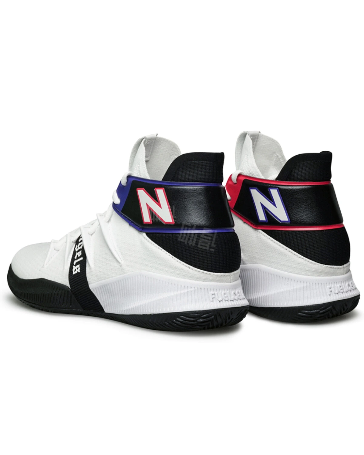 New Balance OMN1S мужские баскетбольные кроссовки черно-белые из ткани картинка