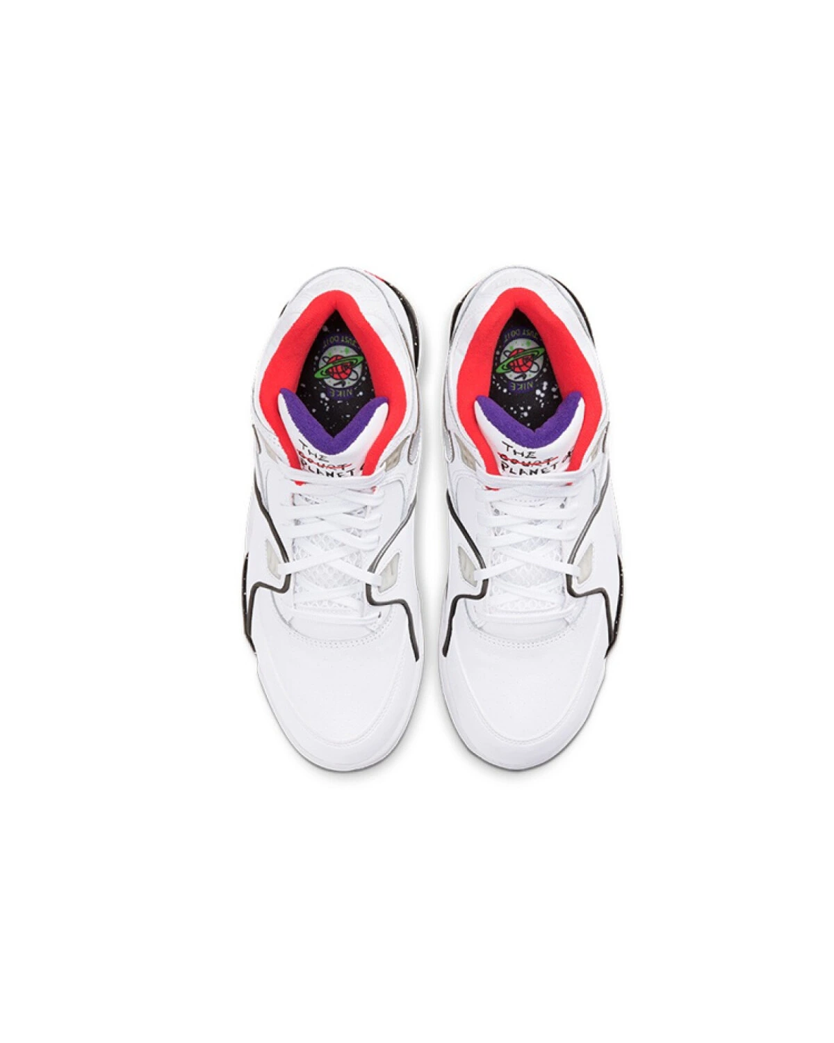 Nike Air Flight 89 мужские спортивные кроссовки белые с кожаным верхом картинка