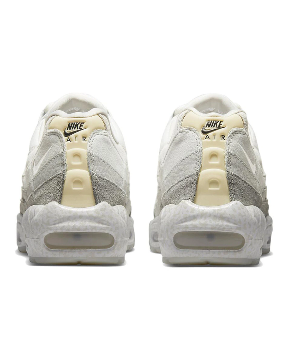 Nike Air Max 95 мужские и женские кроссовки повседневные бело-серые картинка