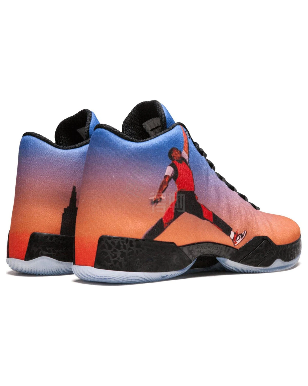 Jordan Air Jordan 29 Photo Reel мужские баскетбольные кроссовки высокие оранжевые картинка