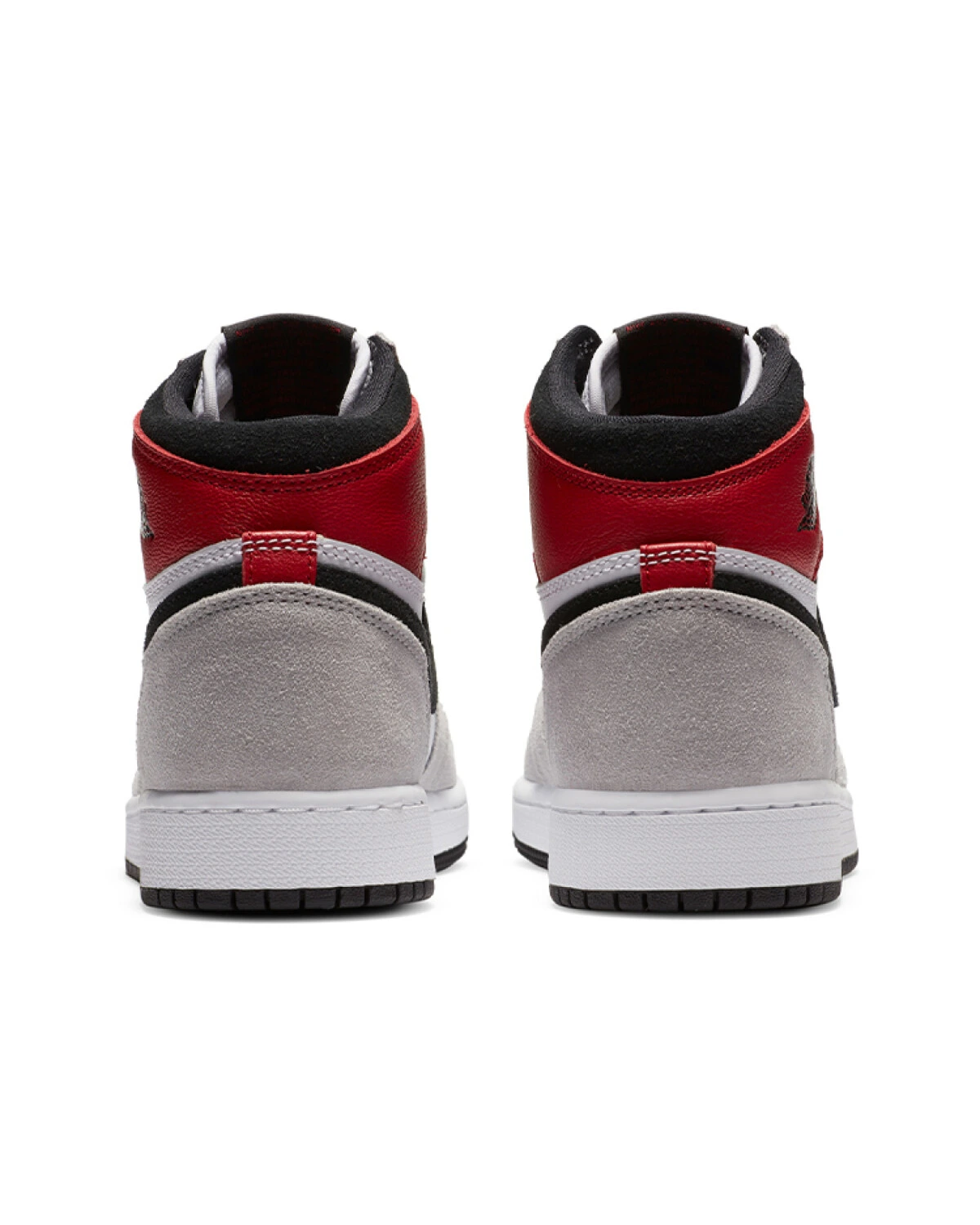 Jordan Air Jordan 1 High OG Smoke Grey детские кроссовки высокие кожаные серые картинка