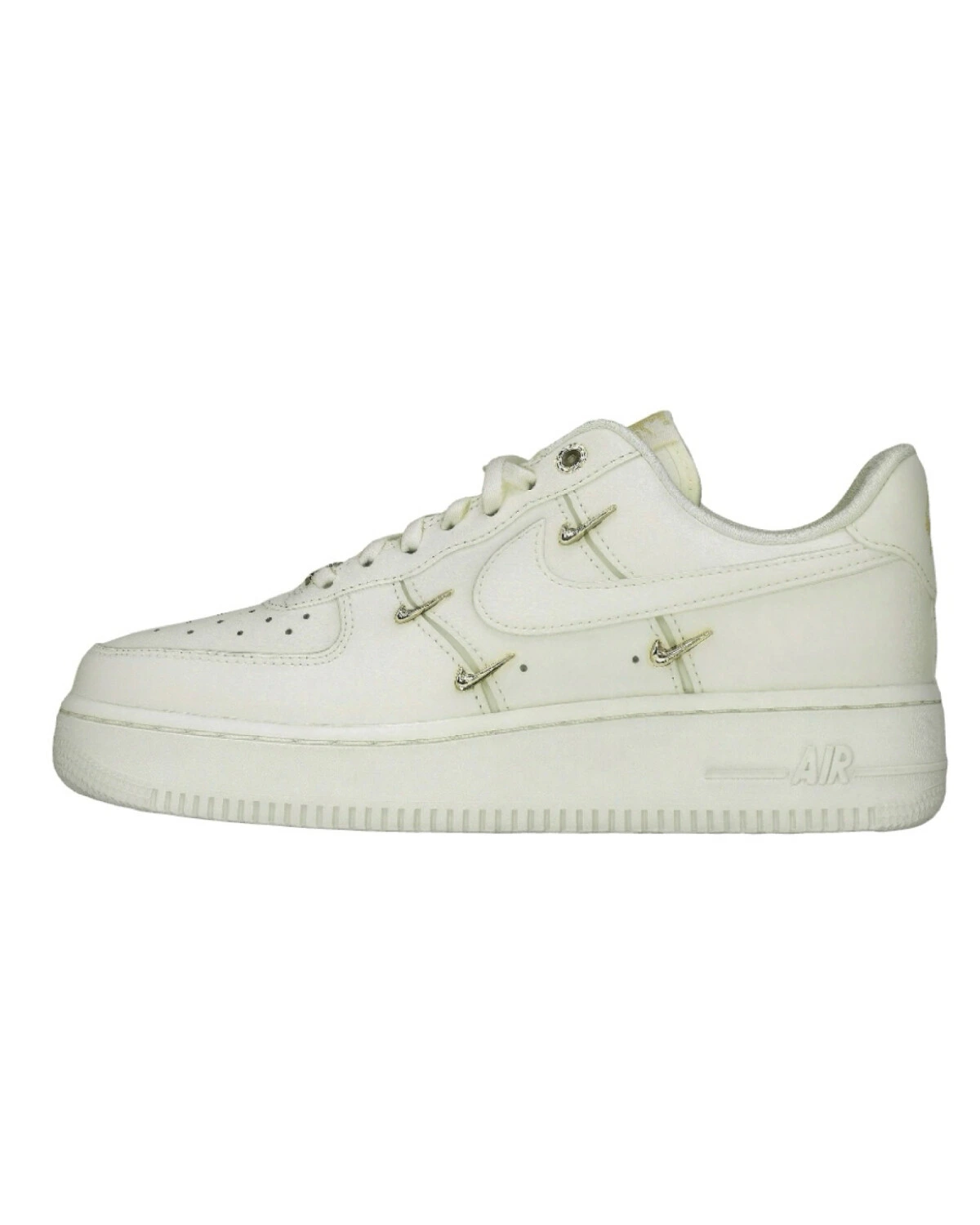 Nike Air Force 1 женские кроссовки кожаные фиолетово-розовые картинка