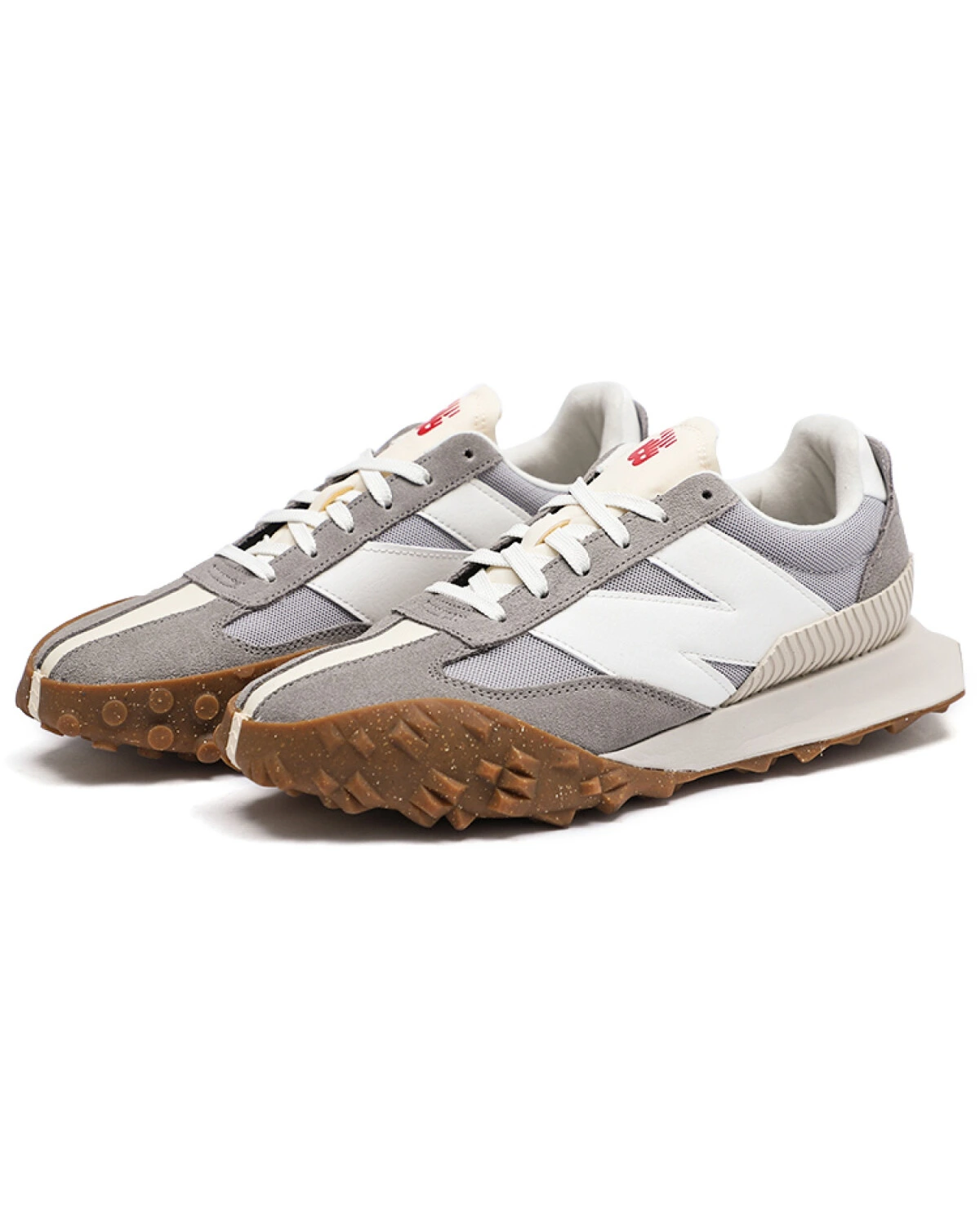 New Balance XC 72 унисекс кроссовки беговые серо-белые картинка
