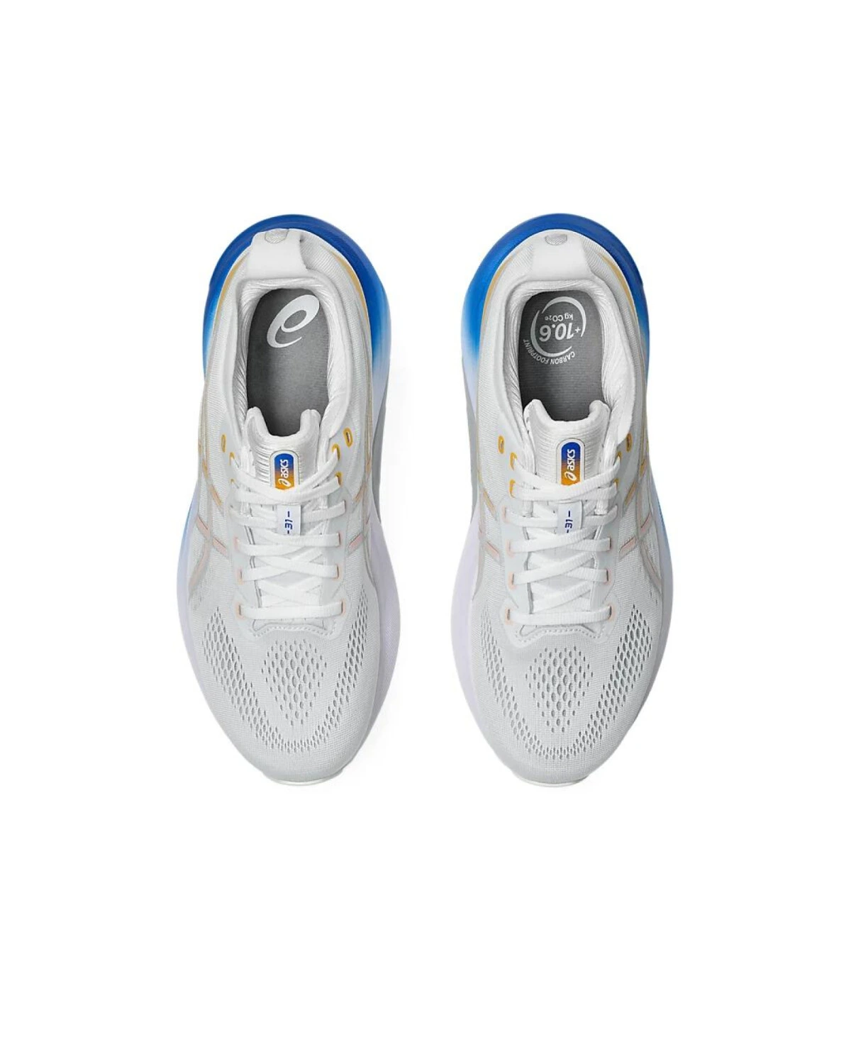 Asics Gel-Kayano 31 мужские спортивные кроссовки белые для бега картинка