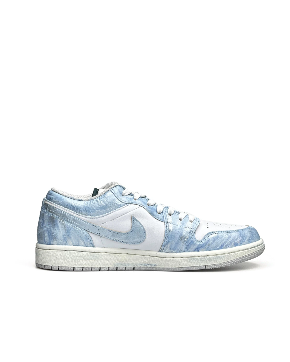 Jordan Air Jordan 1 Atlantis Унисекс спортивные кроссовки дышащие бело-голубые картинка
