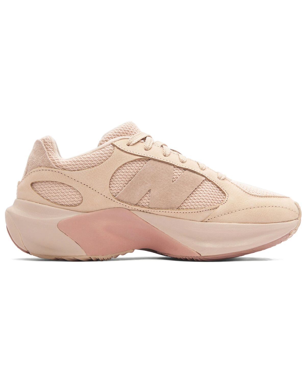 New Balance Wrpd Runner унисекс кроссовки коричневые с платформой и амортизацией картинка