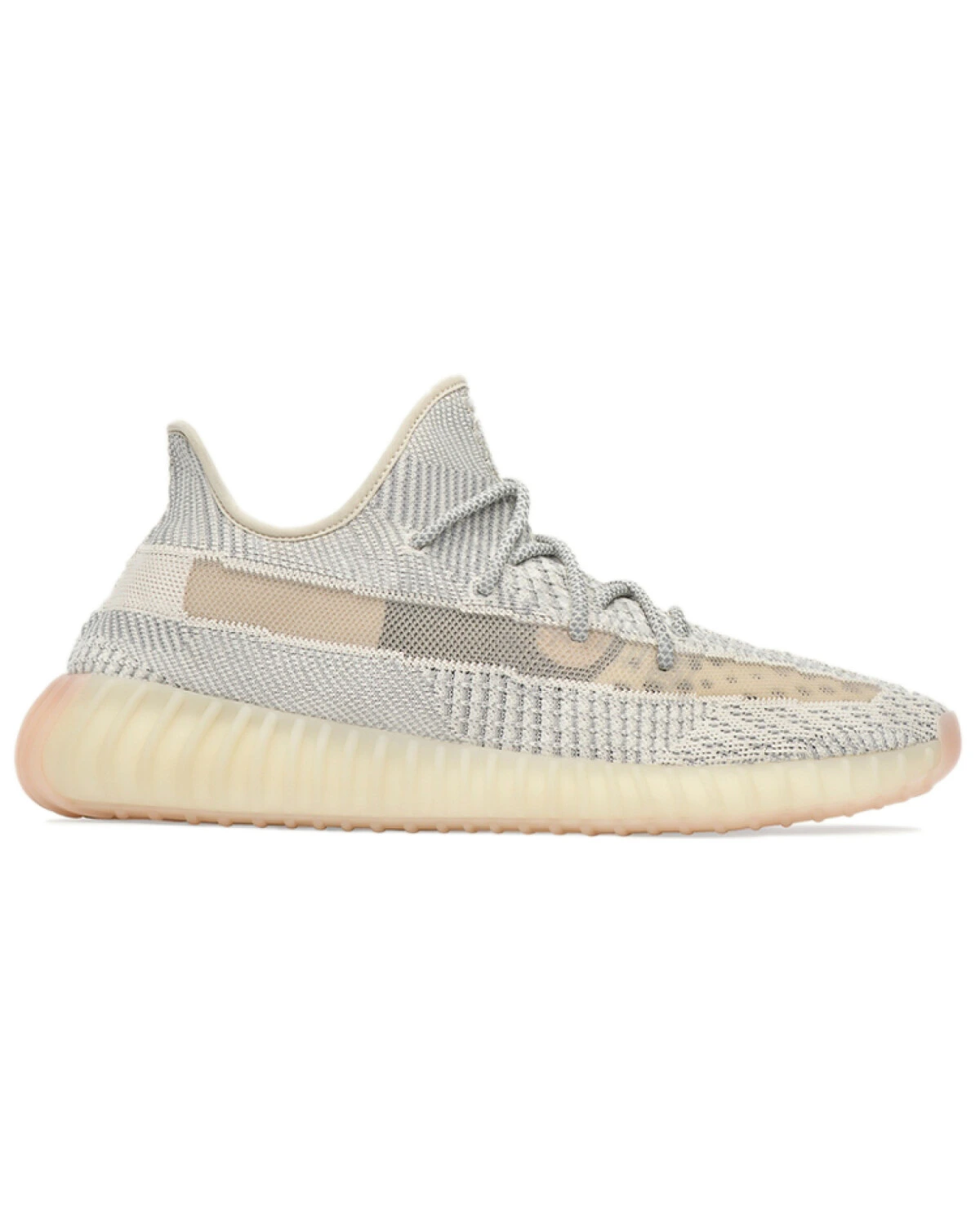 Adidas Originals Yeezy Boost 350 V2 "Lundmark" унисекс кроссовки текстильные с светоотражающими шнурками картинка