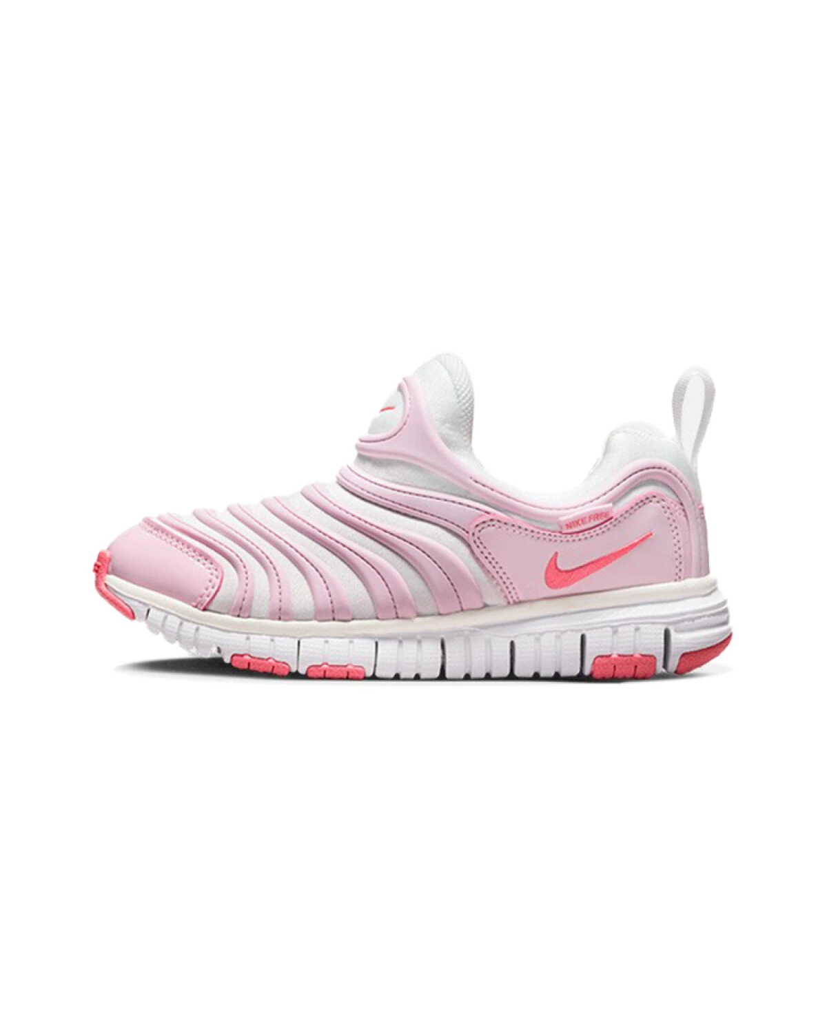 Nike Dynamo Free детские кроссовки розовые с амортизацией картинка