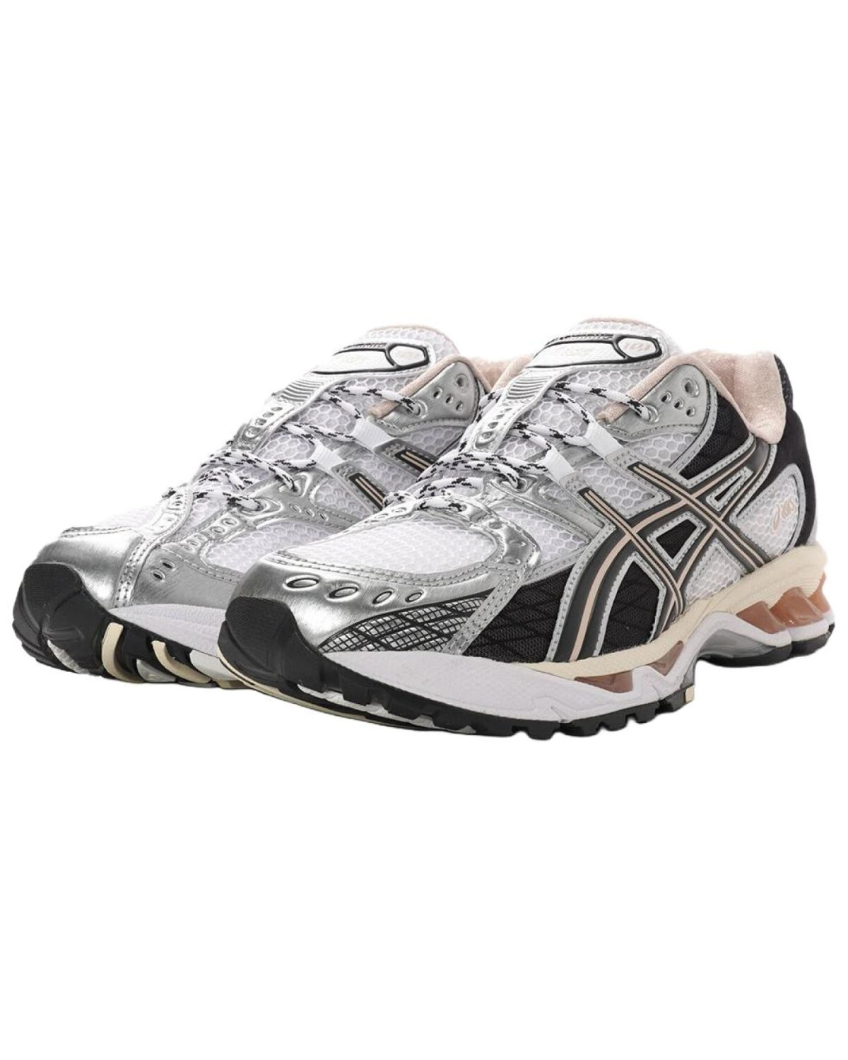 Asics GEL-Nimbus 10.1 кроссовки белые/черные/серые для бега картинка