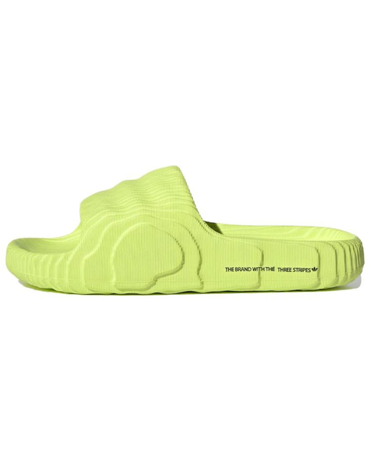 Adidas Originals ADILETTE 22 унисекс шлепанцы желтые с резиновой подошвой картинка