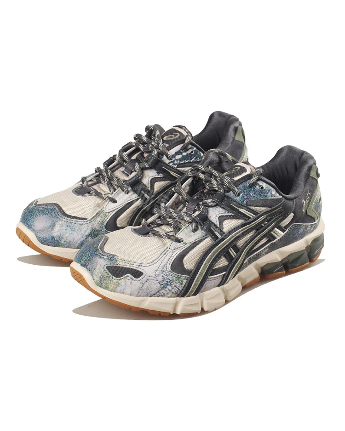 Asics Gel-Kayano 5 мужские спортивные кроссовки серые с амортизацией картинка