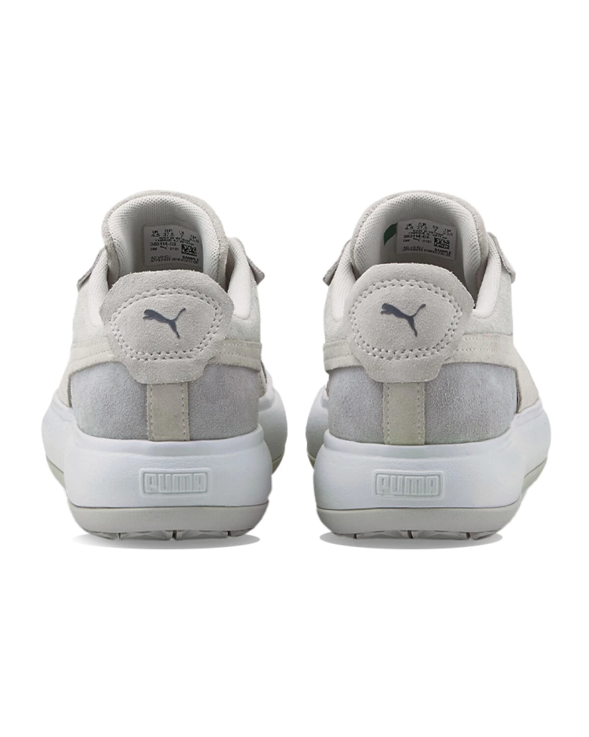 PUMA SUEDE MAYU Raw женские кроссовки из замши серые картинка