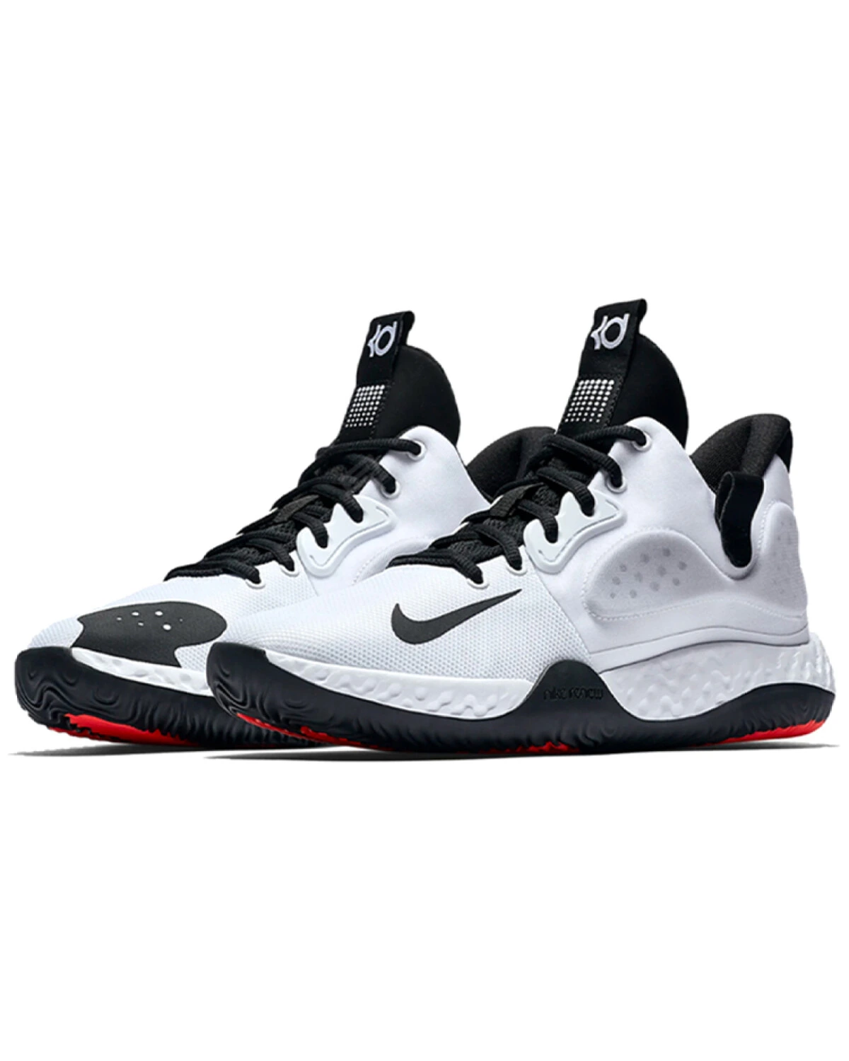 Nike KD Trey 5 VII мужские кроссовки баскетбольные белые с черными вставками картинка
