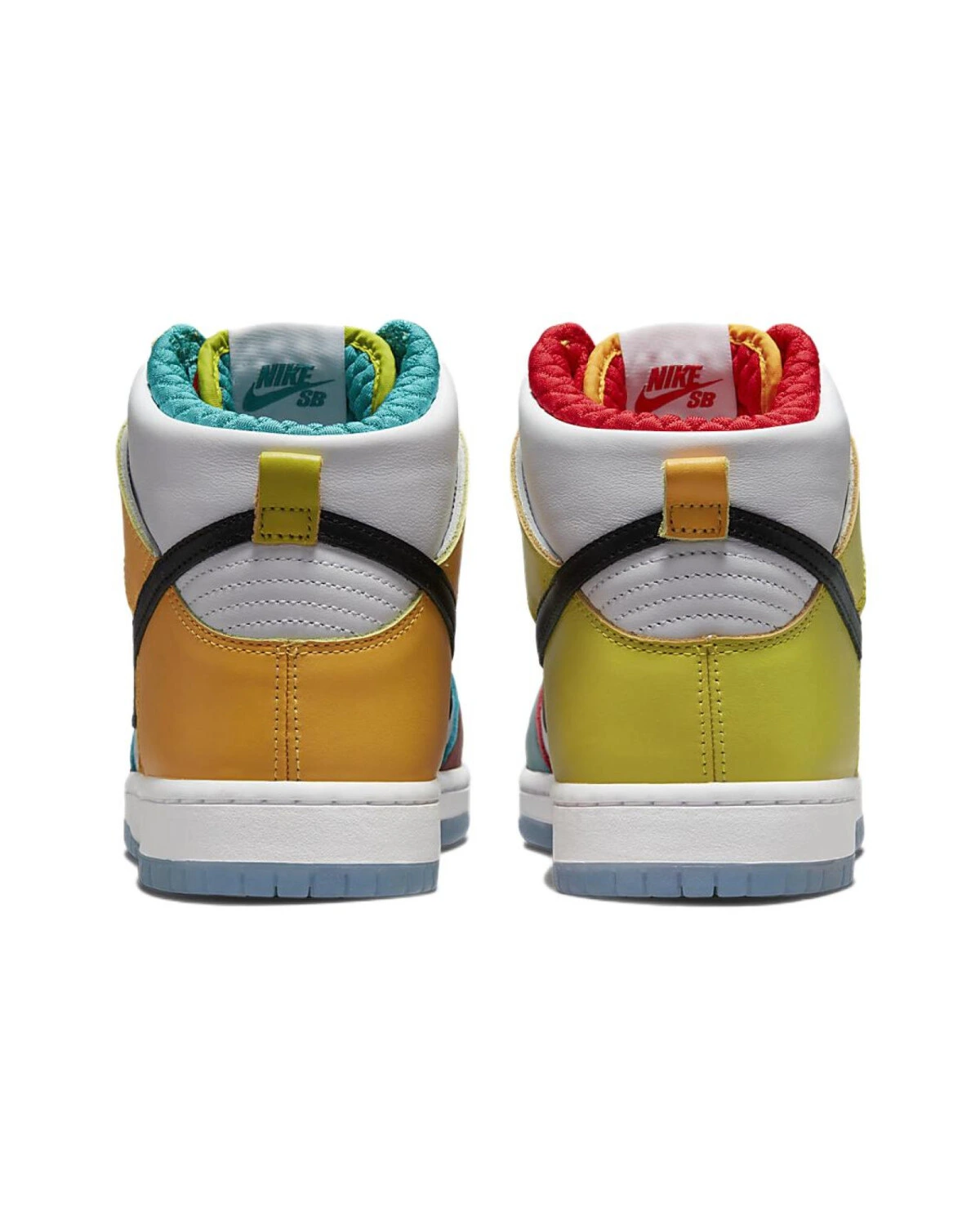 Nike Dunk SB Pro QS унисекс кроссовки высокие черно-белые картинка