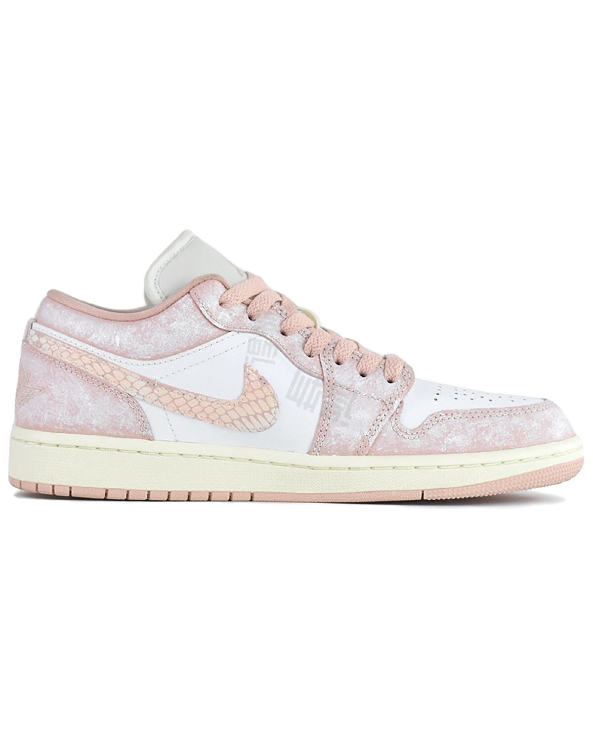 Jordan Air Jordan 1 Snake Year CNY женские кроссовки розовые картинка