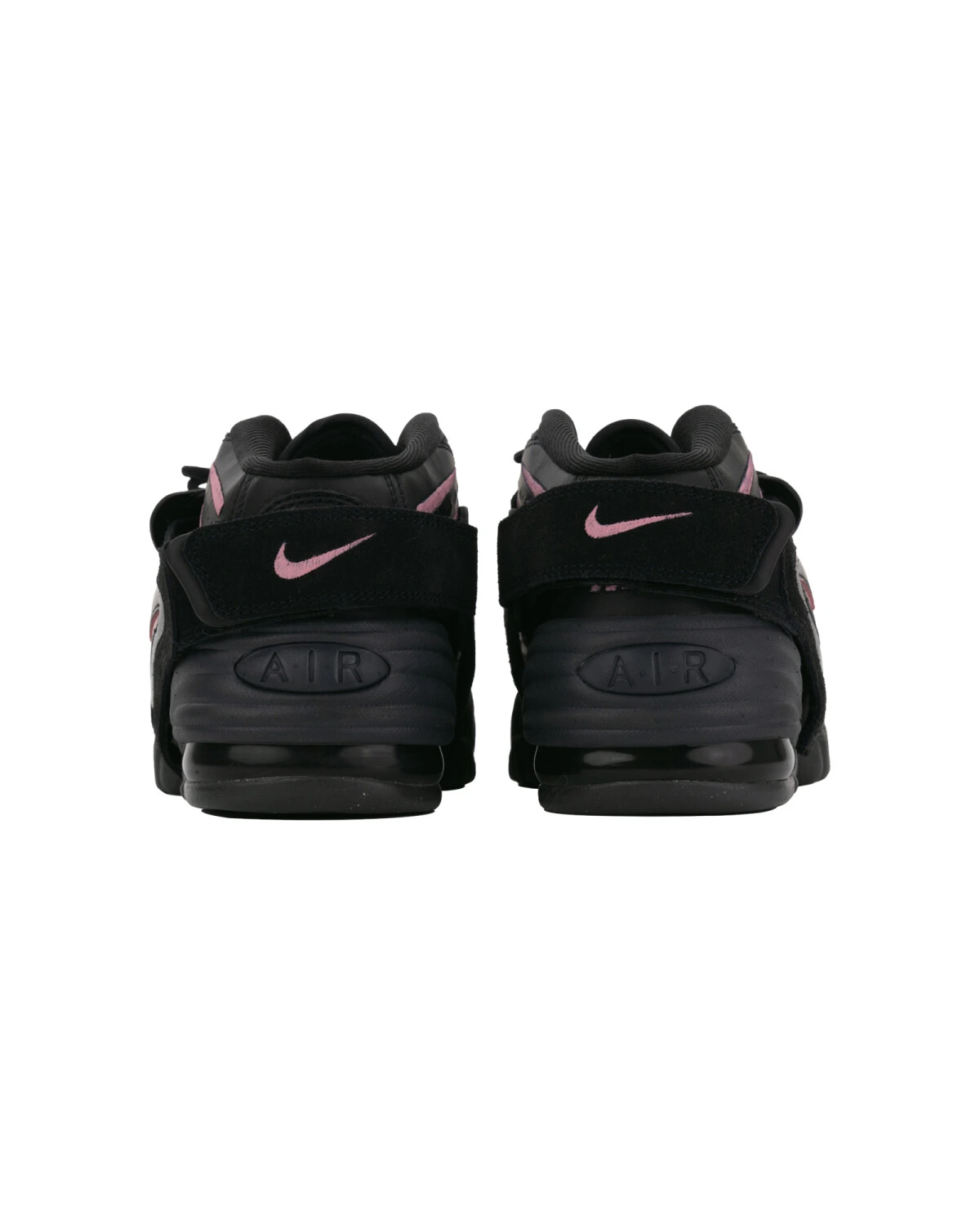 Nike Air Adjust Force женские кроссовки черно-розовые средние ретро баскетбольные картинка