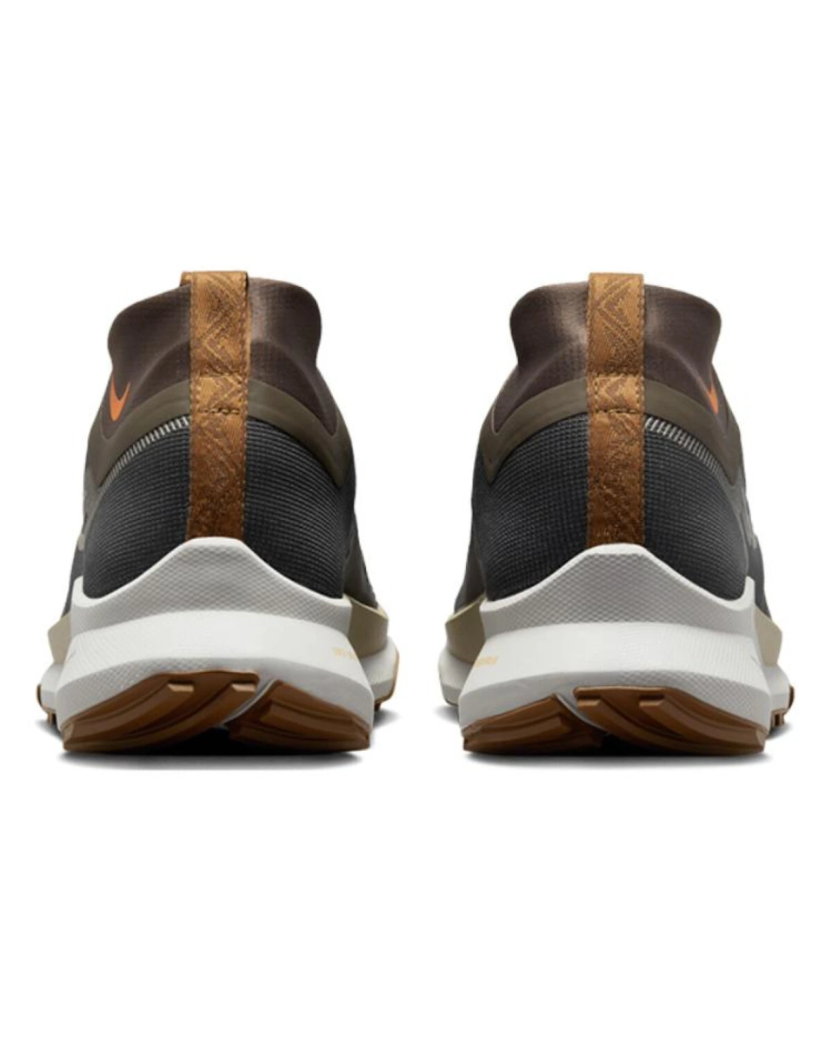 Nike Pegasus Trail 4 кроссовки для трейлраннинга серо-оранжевые картинка