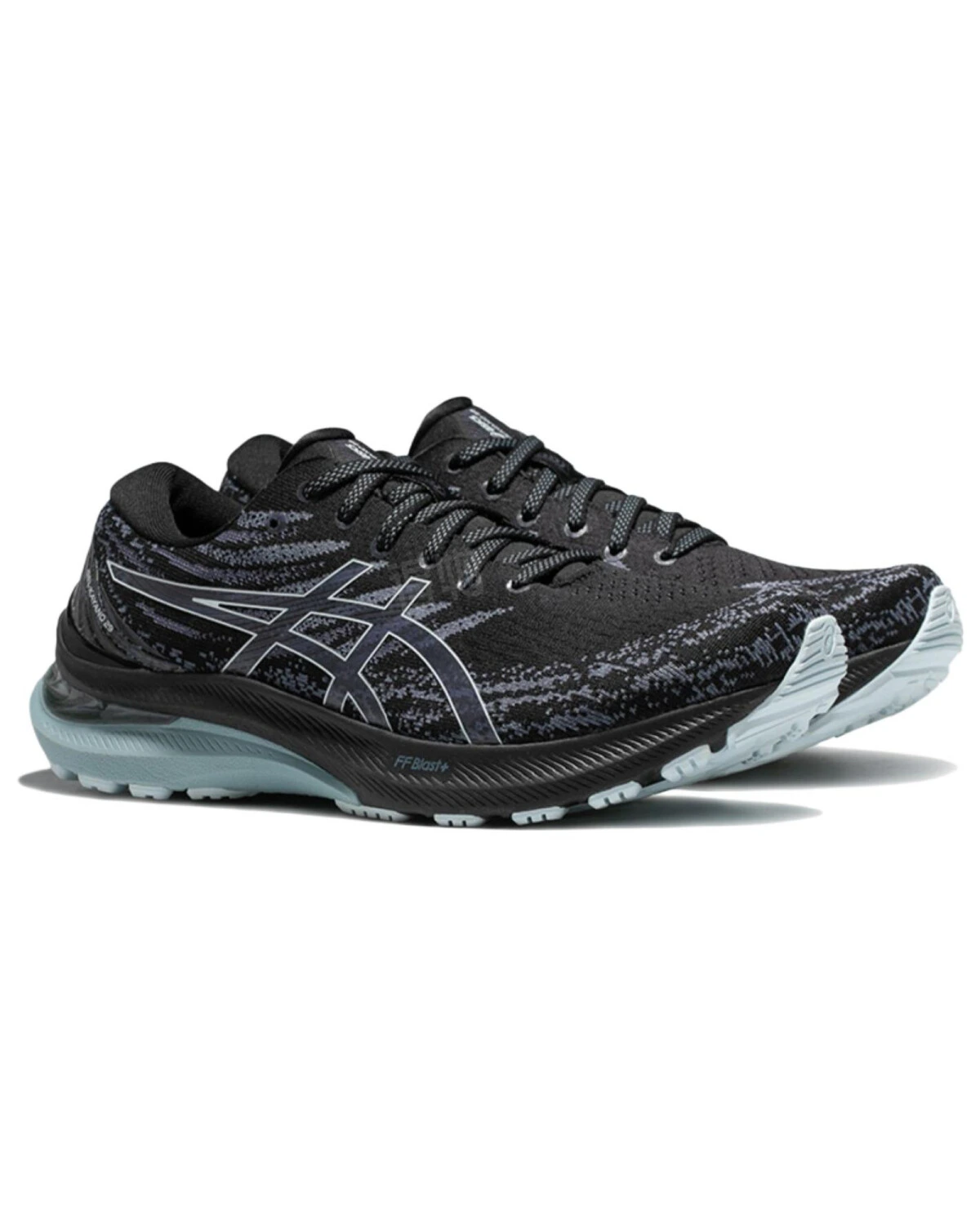 Asics GEL-KAYANO 29 мужские спортивные кроссовки для бега чёрно-синие картинка