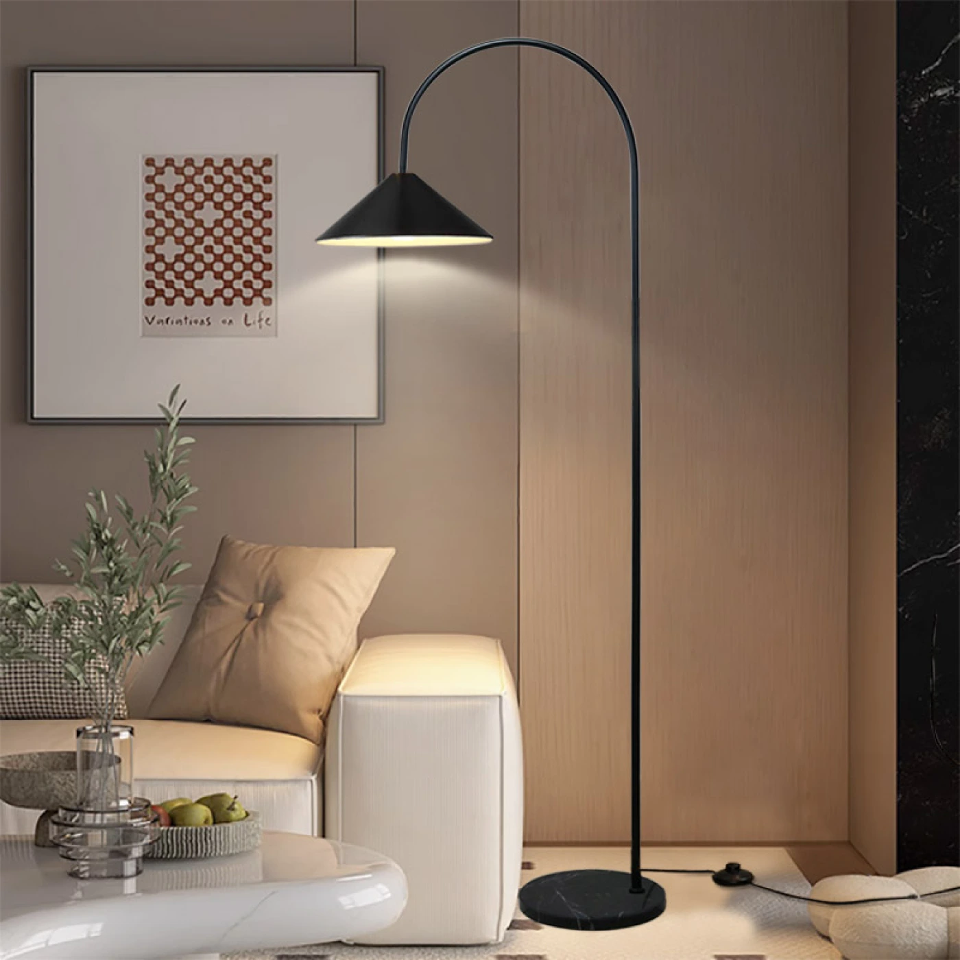 Торшер в минималистичном стиле картинка