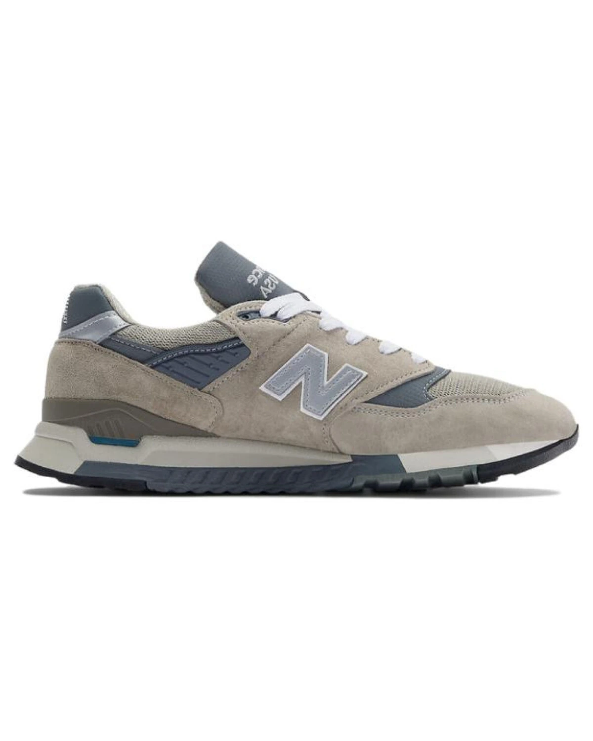 New Balance 998 унисекс кроссовки для бега серо-синие картинка