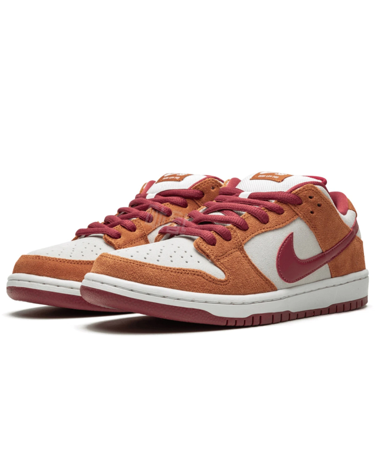 Nike Dunk SB Pro Russet Cedar мужские и женские кроссовки коричневые синтетические картинка