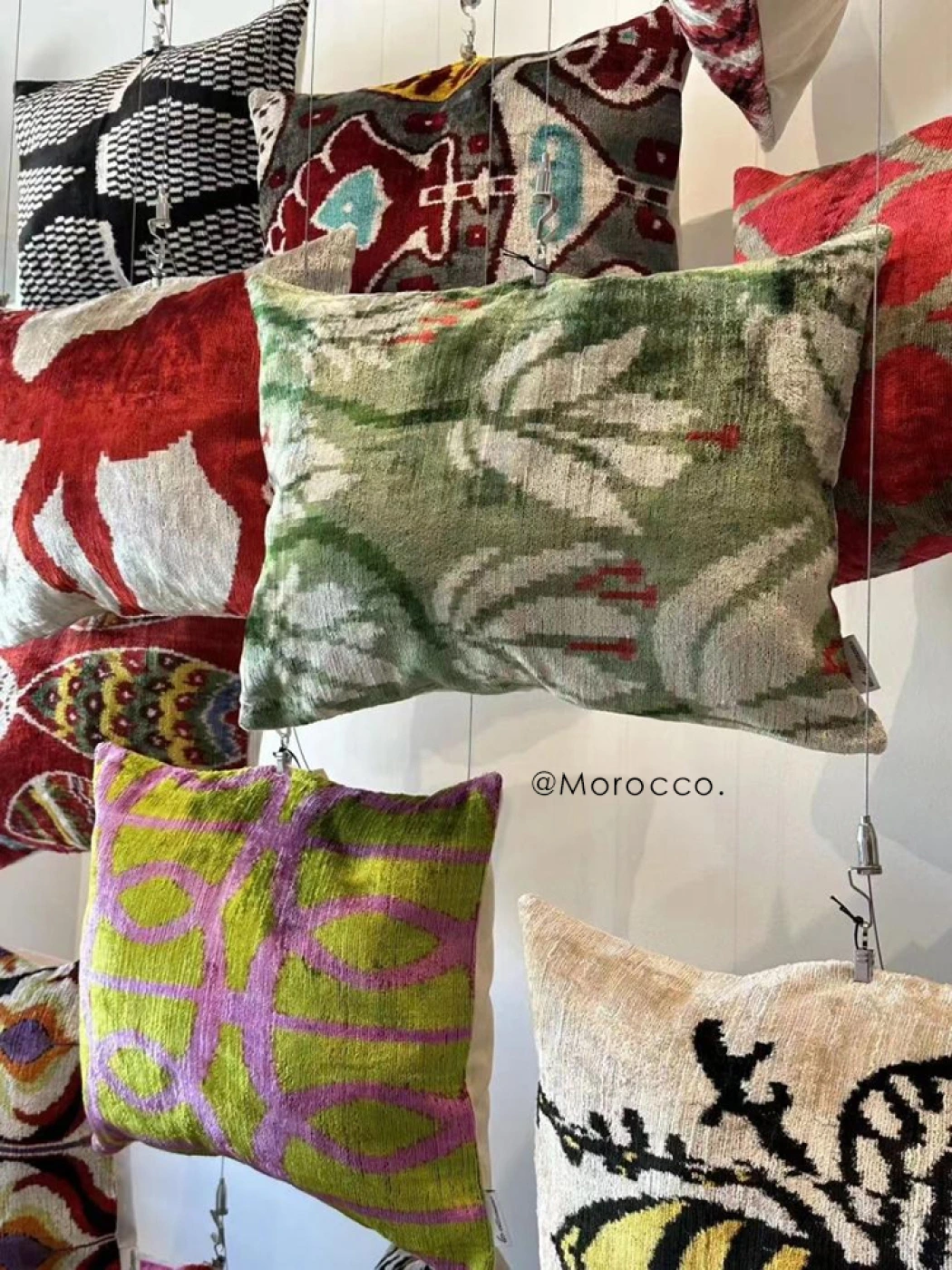 Бархатная подушка Ruonai Moroccan Series «Марракеш» для дивана картинка