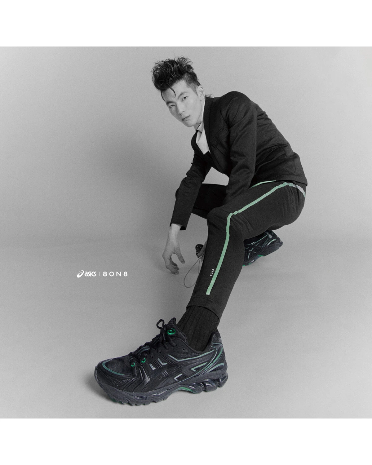 Asics Gel-Kayano 14 Y2K унисекс кроссовки черные с технологией амортизации картинка