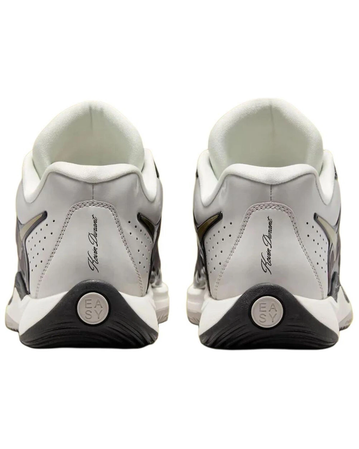 Nike KD 17 “Light Iron Ore” unisex баскетбольные кроссовки противоскользящие черно-серые картинка