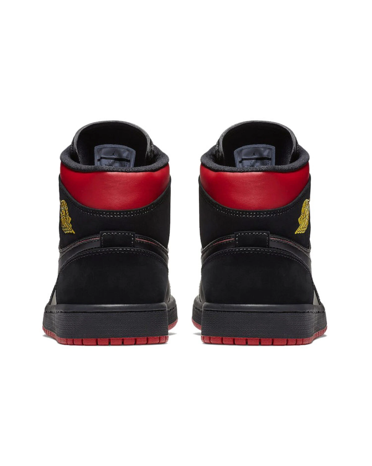 Jordan Air Jordan 1 Retro Mid "Last Shot" мужские баскетбольные кроссовки черно-красные картинка