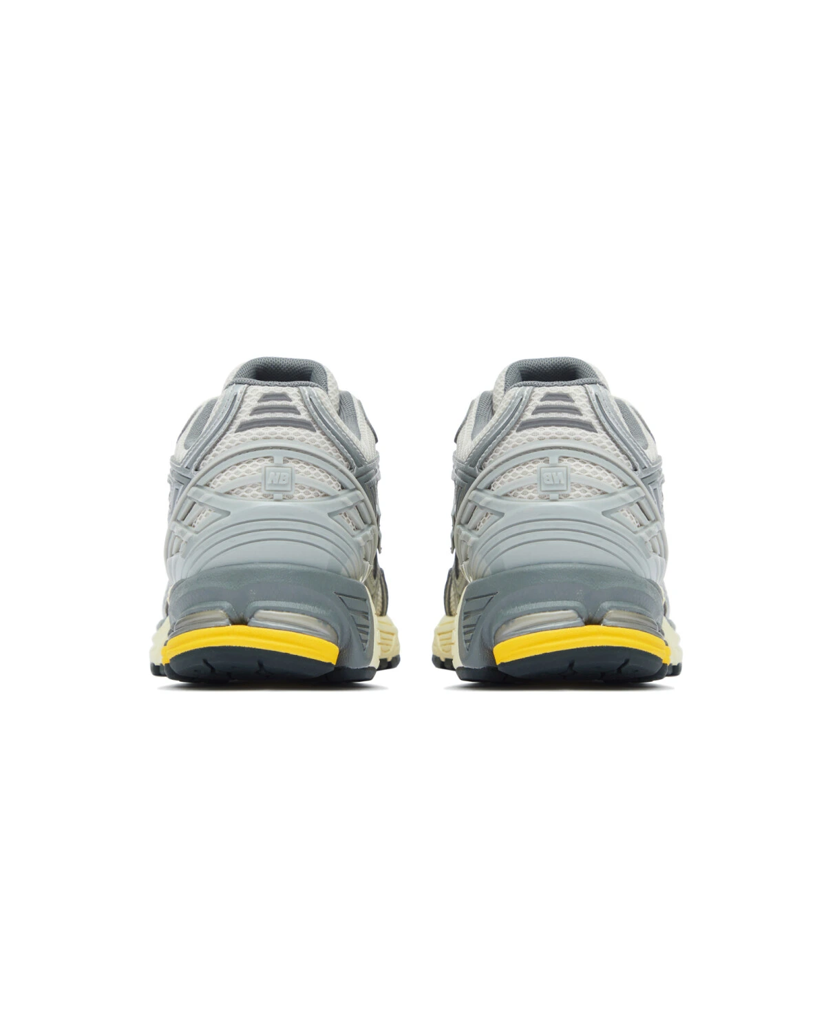 New Balance 1906R unisex кроссовки серо-белые из текстиля для повседневной носки картинка