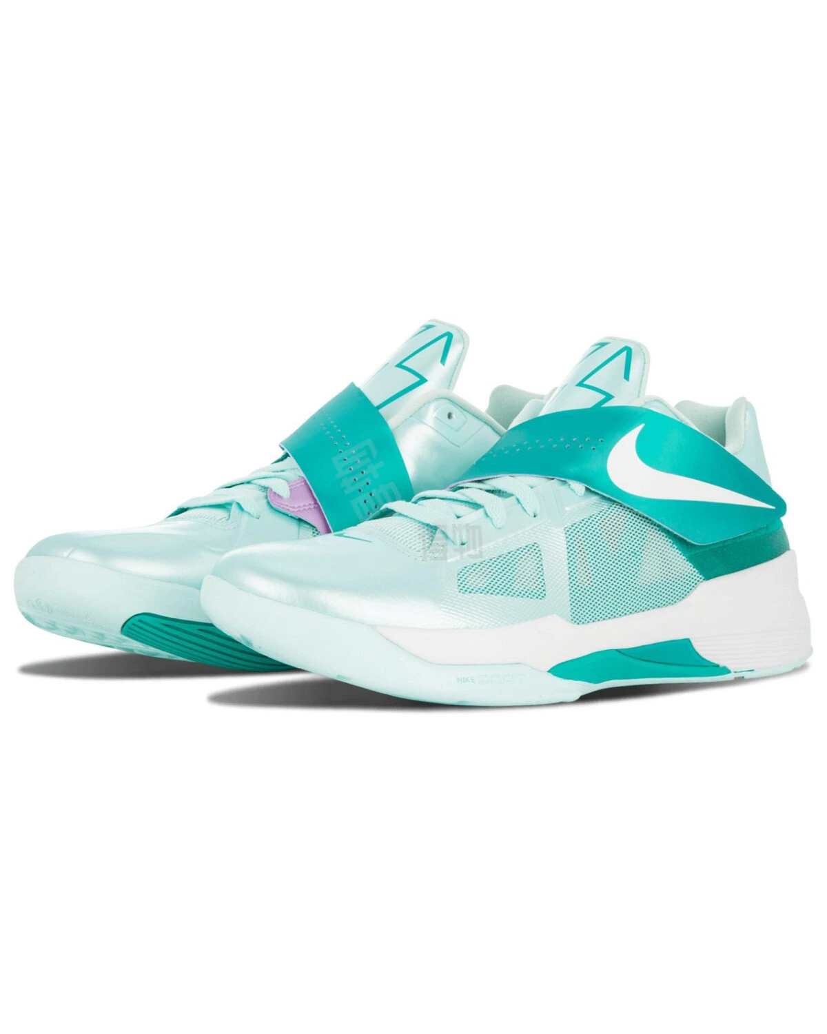 Nike KD 4 Easter мужские баскетбольные кроссовки противоскользящие синие картинка