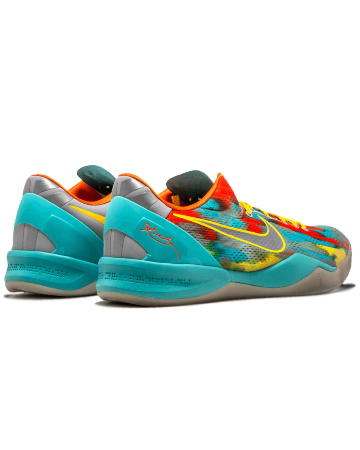 Nike Kobe 8 GC Venice Beach мужские баскетбольные кроссовки серебряные картинка