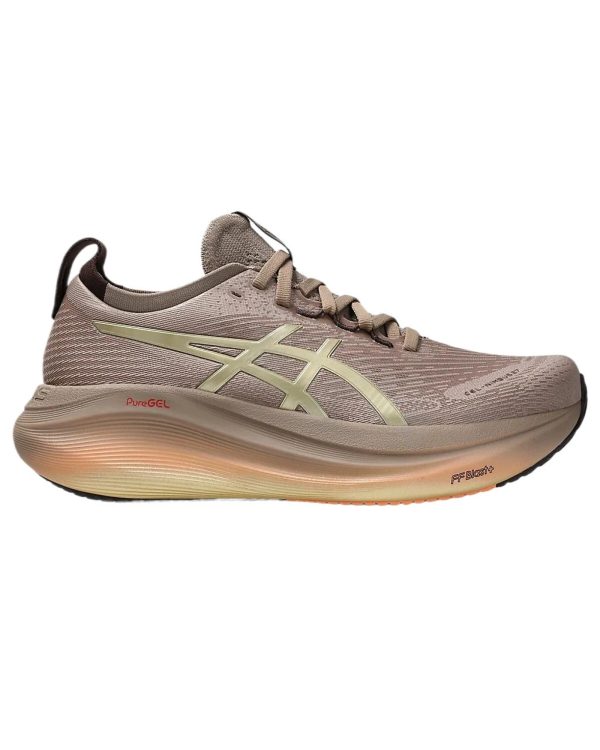 Asics GEL-NIMBUS 27 LUXE женские беговые кроссовки коричневые картинка