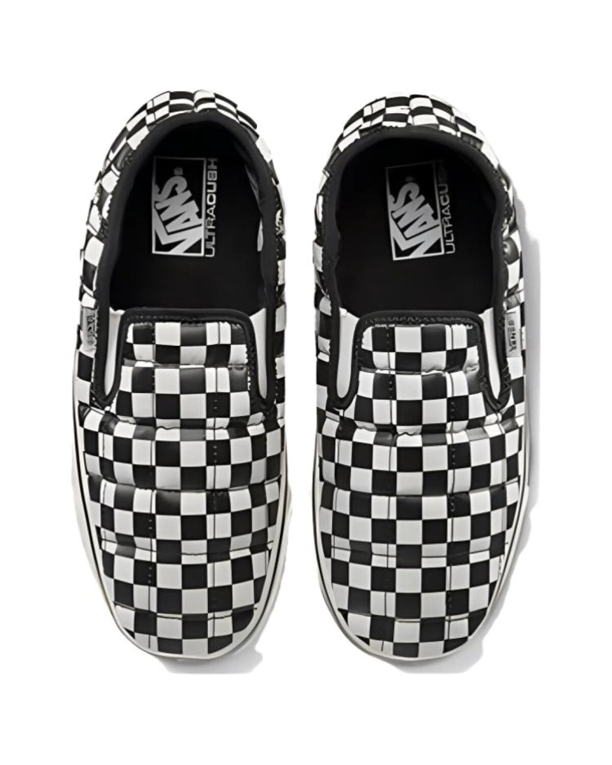 Vans Classic Slip-On unisex слипоны черно-белые шахматный узор картинка