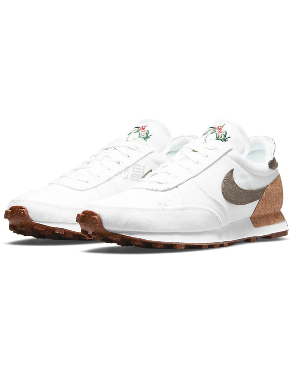 Nike Daybreak -Type унисекс кроссовки бело-коричневые с амортизацией картинка